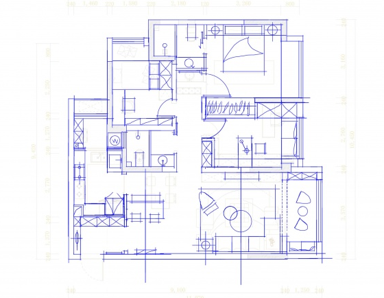 CAD室內設計平面圖 平面設計的藝術與科學